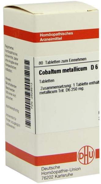 DHU Cobaltum metallicum D6 Tabletten