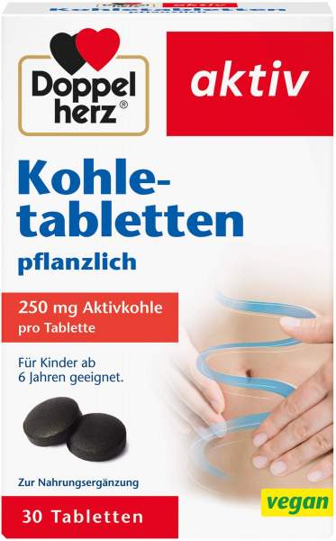 Doppelherz Aktiv Kohletabletten 30 Tabletten