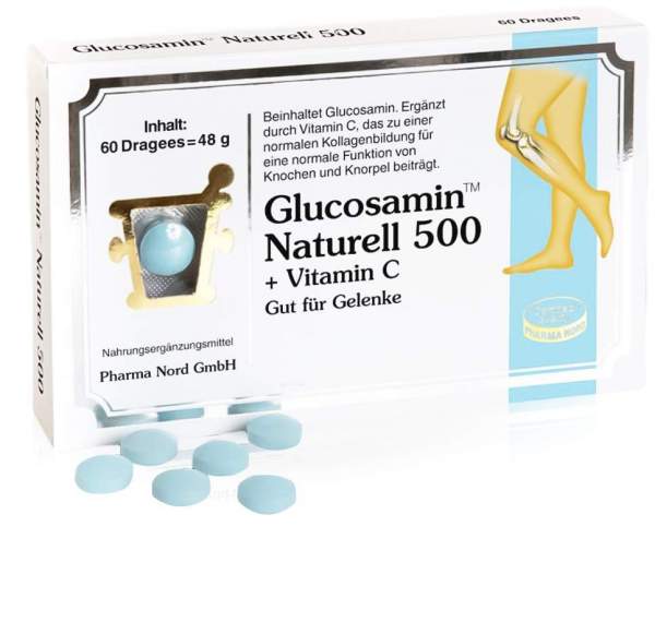 Glucosamin Naturell 500 mg 60 Dragees
