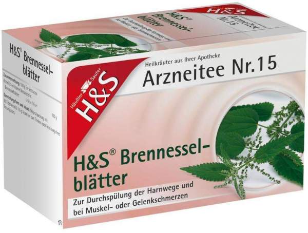 H&amp;S Brennesselblättertee 20 Filterbeutel