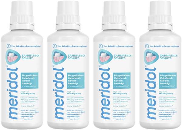Meridol Mundspüllösung 4 x 400 ml