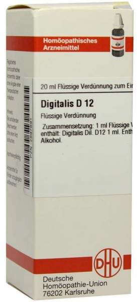 DHU Digitalis D12 Dilution