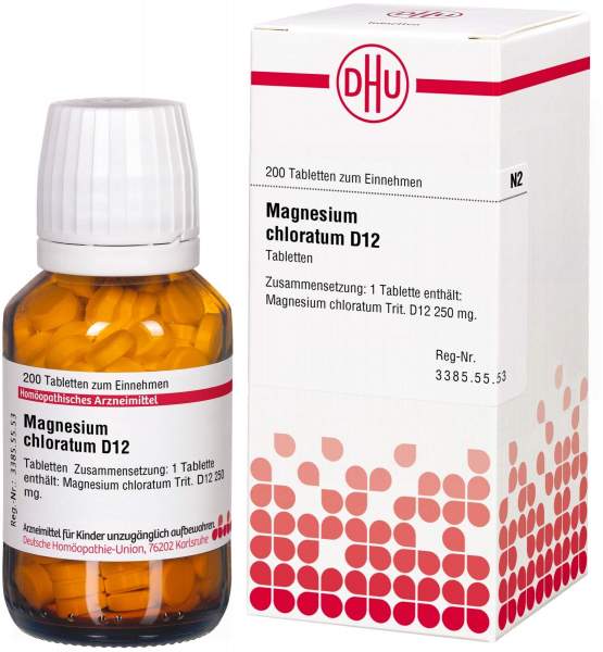 Magnesium Chloratum D 12 200 Tabletten