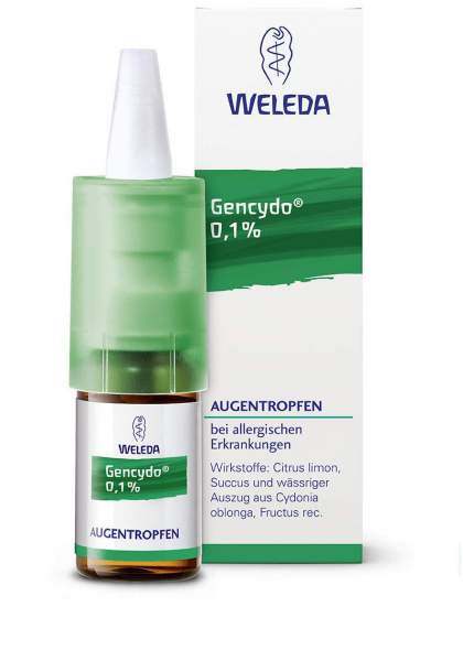 Weleda Gencydo 0,1% 10 ml Augentropfen