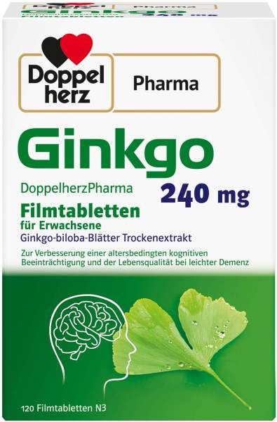 Ginkgo Doppelherzpharma 240 mg 120 Filmtabletten