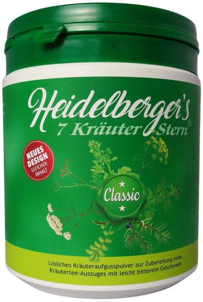 Heidelbergers 7 Kräuter Stern Pulver 250 G