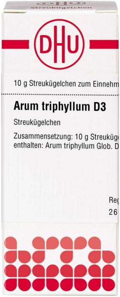 ARUM TRIPHYLLUM D 3 Globuli