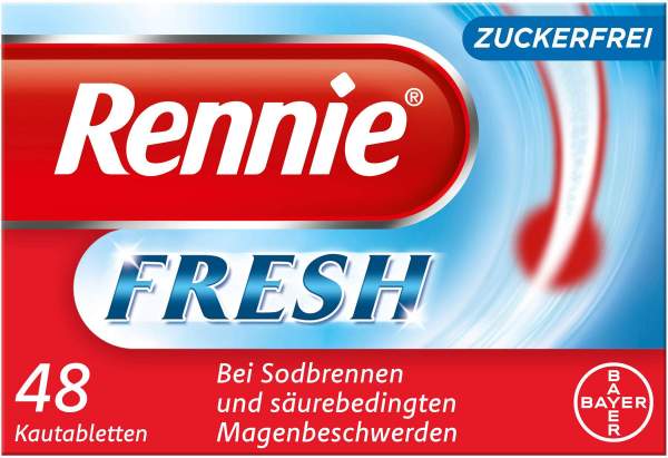 Rennie Fresh zuckerfrei 48 Kautabletten