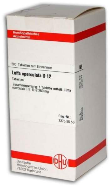 Luffa Operculata D12 Dhu 200 Tabletten