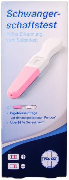 Schwangerschafts-Frühtest Urin