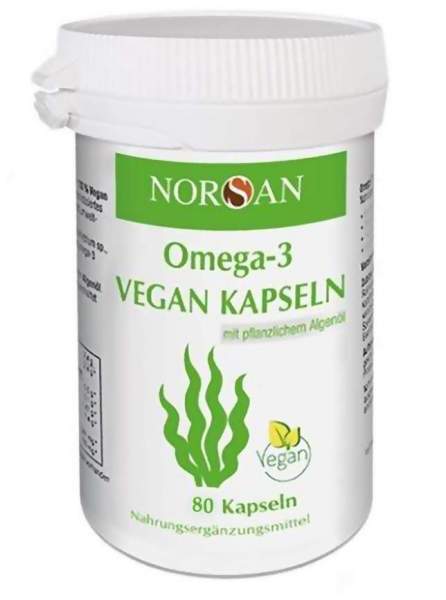 Norsan Omega-3 vegan 80 Kapseln