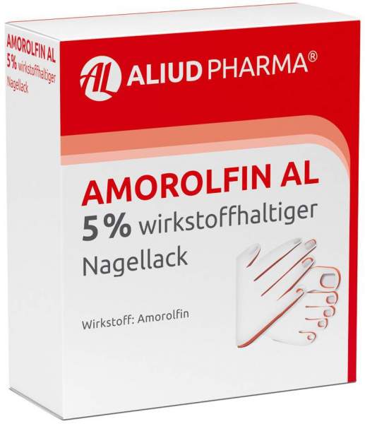 Amorolfin Al 5% 3 ml Wirkstoffhaltiger Nagellack