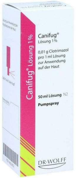 Canifug Lösung 1% 50 ml Lösung