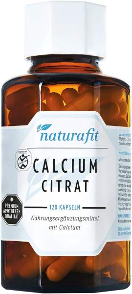 Naturafit Calcium Citrat Kapseln 120 Stk