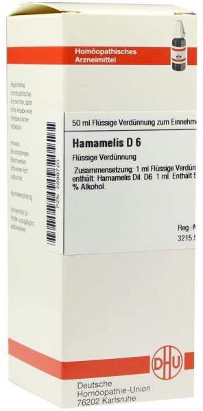 Hamamelis D 6 50 ml Dilution