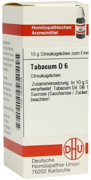 DHU Tabacum D6 10 g Globuli
