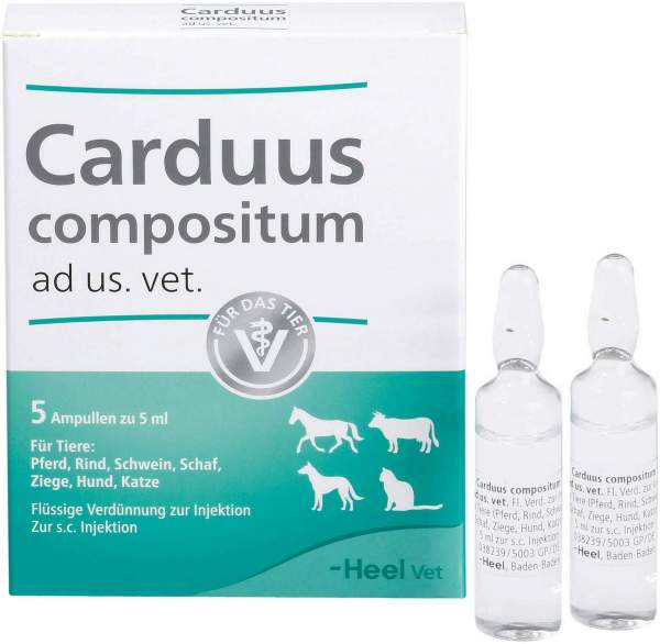 Carduus Compositum Ad Us.Vet.Ampullen 5x5ml