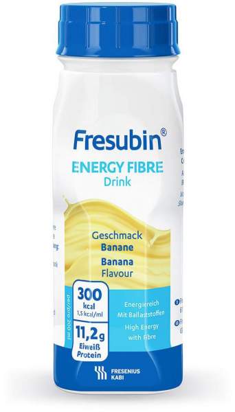 Fresubin Energy Fibre Drink Banane Trinkflasche 6 X 4 X 200 ml