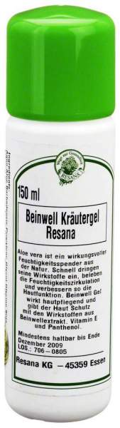 Beinwell Kräutergel Resana 150 ml Gel