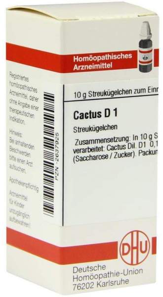DHU Cactus D1 Globuli