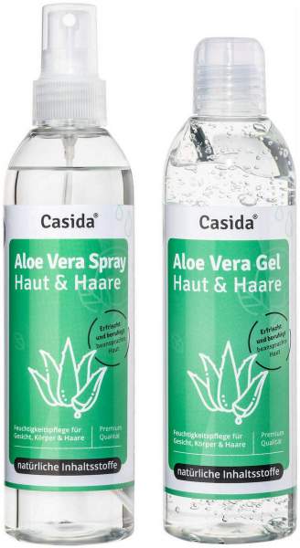 Aloe Vera Gel + Aloe Vera Spray Set
