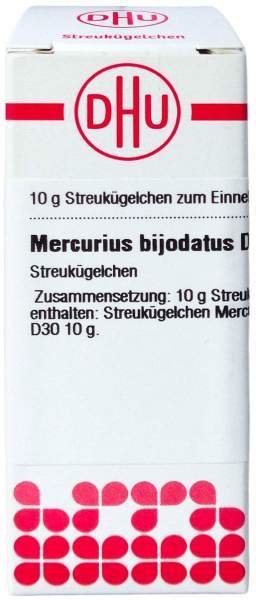 Mercurius Bijodatus D 30 Globuli 10 G