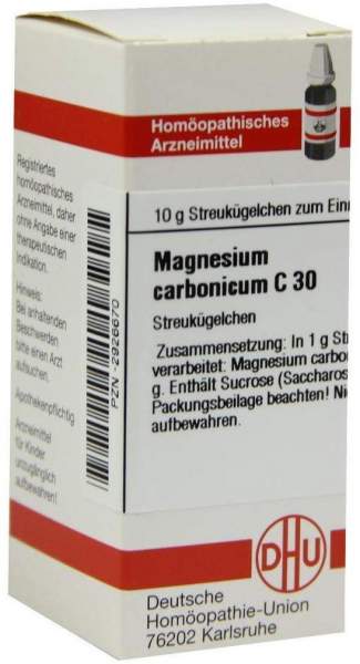 Magnesium Carbonicum C 30 Globuli