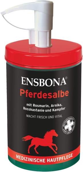 Ensbona Pferdesalbe Classic mit Pumpspender 1000 ml