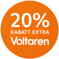 20% Rabatt extra auf ausgewählte Voltaren-Produkte
