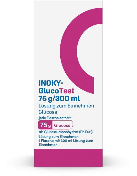 Inoky GlucoTest 75 g-300 ml Lösung zum Einnehmen