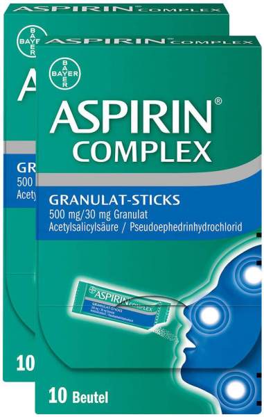 Aspirin Complex 2 x 10 Granulat Beutel