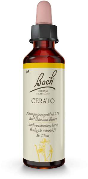 Bachblüten Cerato 20 ml Tropfen