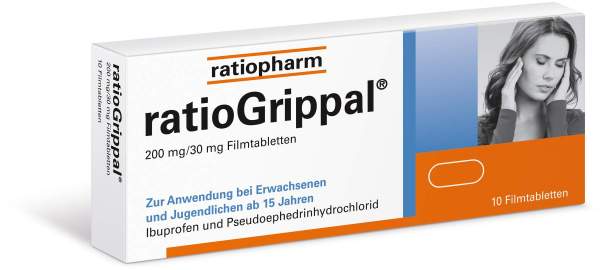 Ratiogrippal 200 mg - 30 mg 10 Filmtabletten