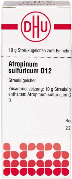Dhu Atropinum Sulfuricum D12 Globuli 10 G