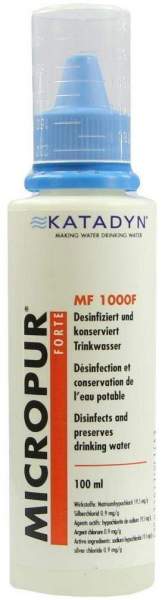 Micropur Forte Mf 1000f 100 ml Flüssigkeit
