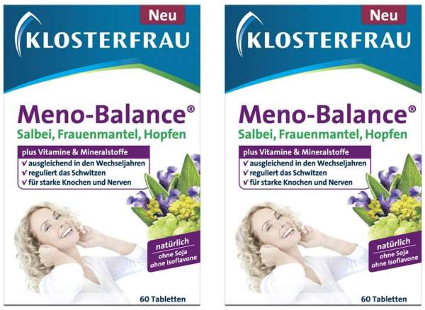 Klosterfrau Meno - Balance 2 x 60 Tabletten