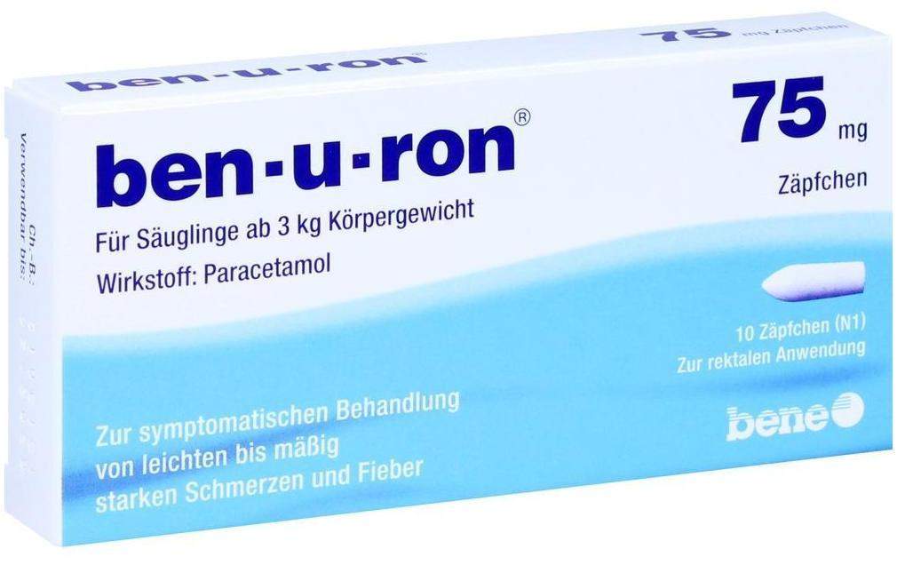 Ben U Ron 75mg Zpfchen
