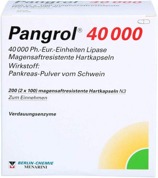 Pangrol 40000 200 Kapseln