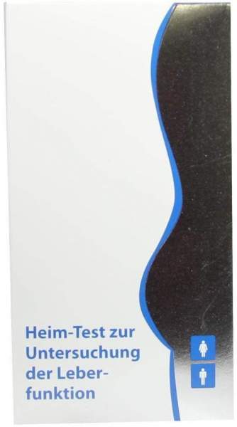 Hometest zur Untersuchung der Leberfunktion 2 Teststreifen