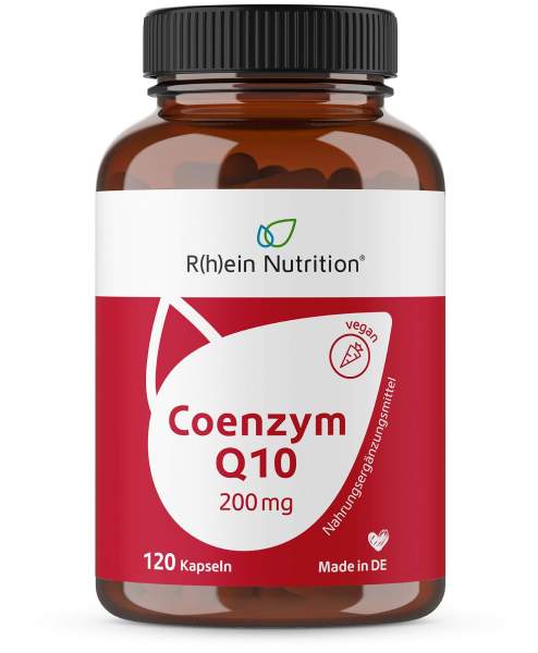 Coenzym Q10 200 mg Vegan 120 Kapseln