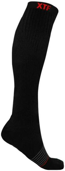 Stützende Kniestrümpfe, schwarz S-M Unisex, Gr.36-41