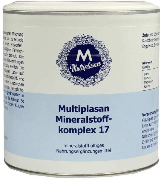 Multiplasan Mineralstoffkompex 17 Pulver