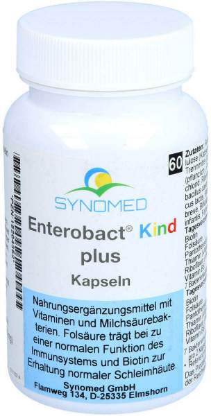 Enterobact Kind plus 60 Kapseln