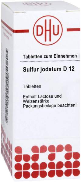 Sulfur Jodatum D 12 Tabletten