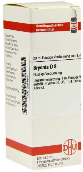Bryonia D 8 Dilution