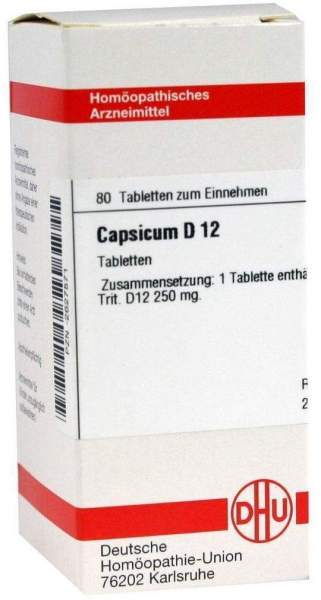 DHU Capsicum D12 Tabletten