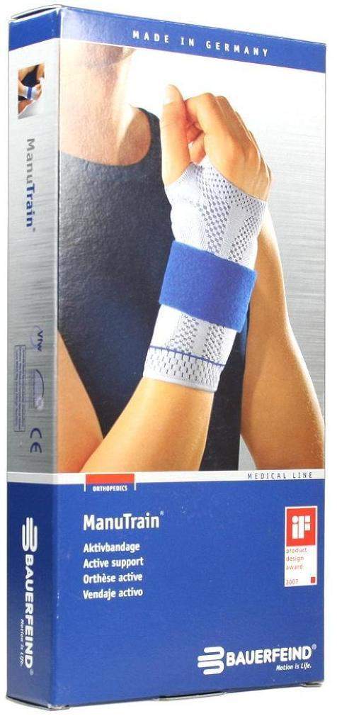 Manu Train Fascia Per Polso Sinistro Taglia 5 - Supporto Attivo Per Tendinite E Artrite - 2