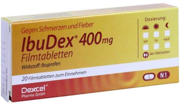 Ibudex 400 mg 20 Filmtabletten