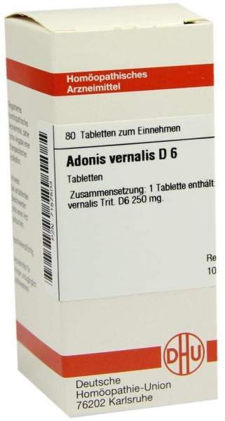 Adonis Vernalis D6 80 Tabletten
