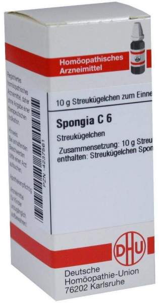 Spongia C6 10 G Globuli